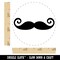 Imperial Mustache Moustache Silhouette Rubber Stamp for Stamping Crafting Planners